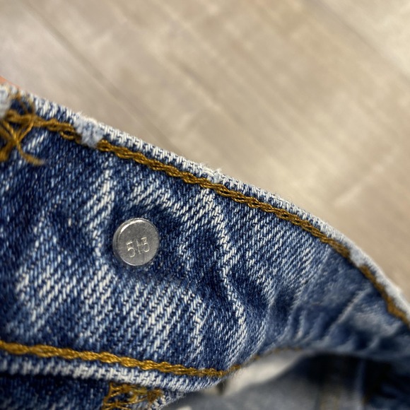 Vintage Levis 540 Jeans Mens Light Blue Stonewash Loose Fit Tapered 90s - Picture 9 of 12